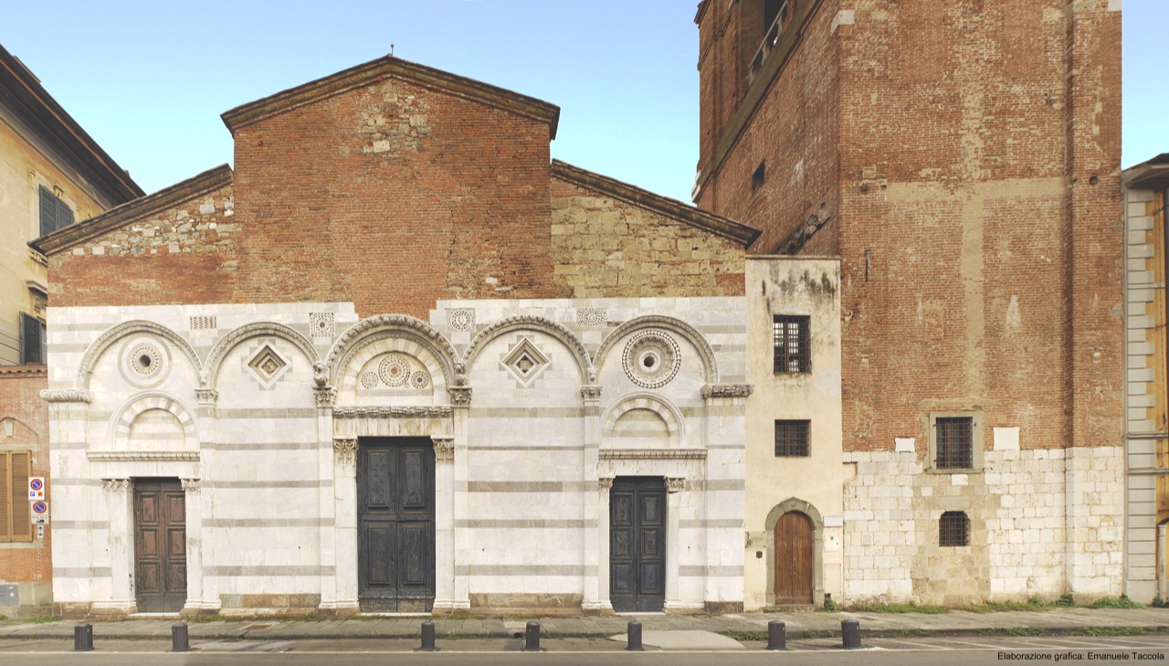 The church of San Paolo all'Orto, home of the University of Pisa's Gipsoteca di Arte Antica and Antiquarium. Photo: University of Pisa