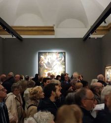 Palazzo Barberini and Caravaggio. In the bedlam of the blockbuster exhibition of the year.