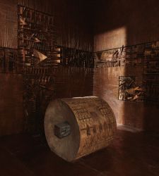 Arnaldo Pomodoro's Labyrinth reopens in Milan, among art, history and myth in the basement of the Maison FENDI 