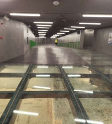 Milano, apre il tunnel della metro a Sant'Ambrogio: si possono vedere le mura antiche della città