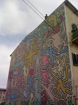 Tuttomondo di Keith Haring a Pisa