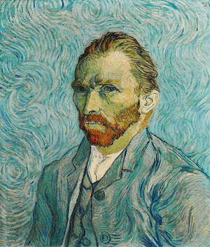 Vincent Van Gogh, Autoritratto del 1889 conservato al Musée d'Orsay di Parigi